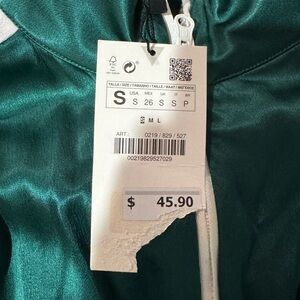 Zara Green Top and pants set